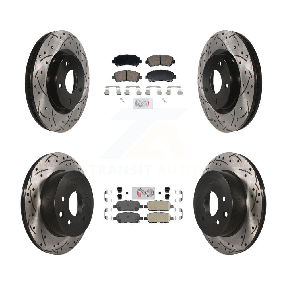 Transit Auto KDA-103113 Disc Brake Kit for 2008-2015 Nissan Rogue Select, Nissan Rogue - Front and Rear product image