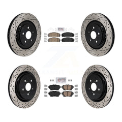 Transit Auto KDA-103117 Disc Brake Kit for 2020-2023 Toyota Highlander - Front and Rear product image