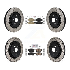 Transit Auto KDA-103122 Disc Brake Kit for 2020-2022 Toyota Highlander - Front and Rear product image