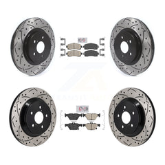 Transit Auto KDA-103136 Disc Brake Kit for 2021-2023 Subaru Crosstrek - Front and Rear product image