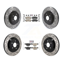 Transit Auto KDA-103138 Disc Brake Kit for 2021-2023 Subaru Crosstrek - Front and Rear product image