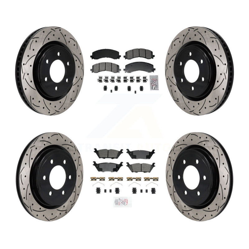 Transit Auto KDA-103139 Disc Brake Kit for 2021-2025 Ford Expedition, Lincoln Navigator, Ford F-150 - Front and Rear product image