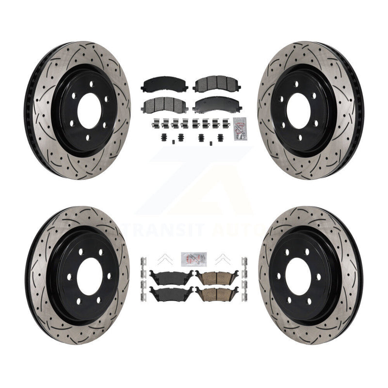 Transit Auto KDA-103140 Disc Brake Kit for 2021-2025 Ford Expedition, Lincoln Navigator, Ford F-150 - Front and Rear product image
