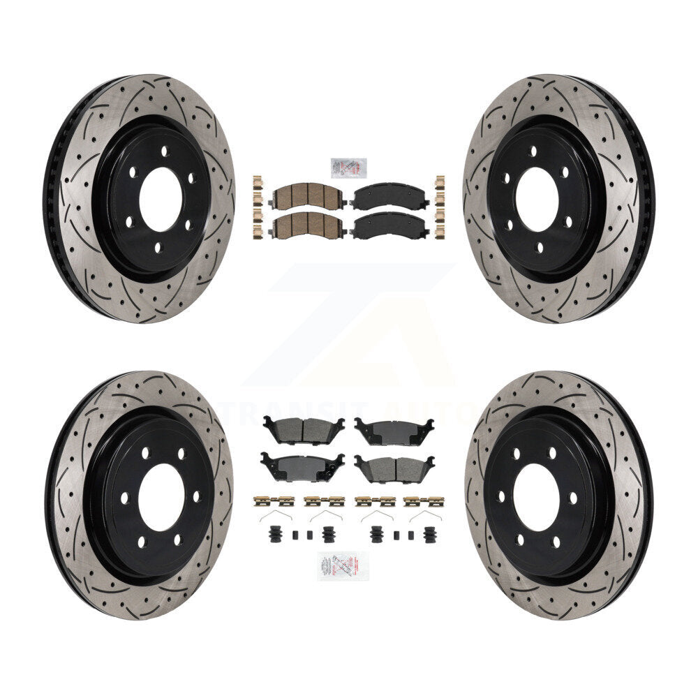 Transit Auto KDA-103141 Disc Brake Kit for 2021-2025 Ford Expedition, Lincoln Navigator, Ford F-150 - Front and Rear product image