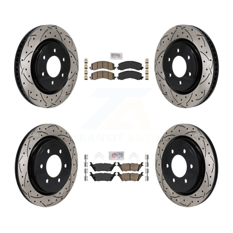Transit Auto KDA-103142 Disc Brake Kit for 2021-2025 Ford Expedition, Lincoln Navigator, Ford F-150 - Front and Rear product image