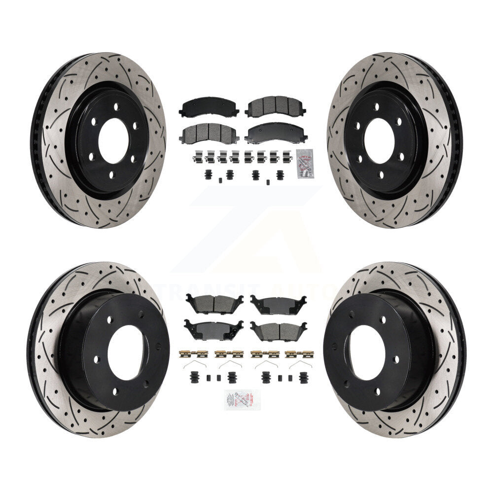 Transit Auto KDA-103143 Disc Brake Kit for 2022-2023 Ford Bronco - Front and Rear product image