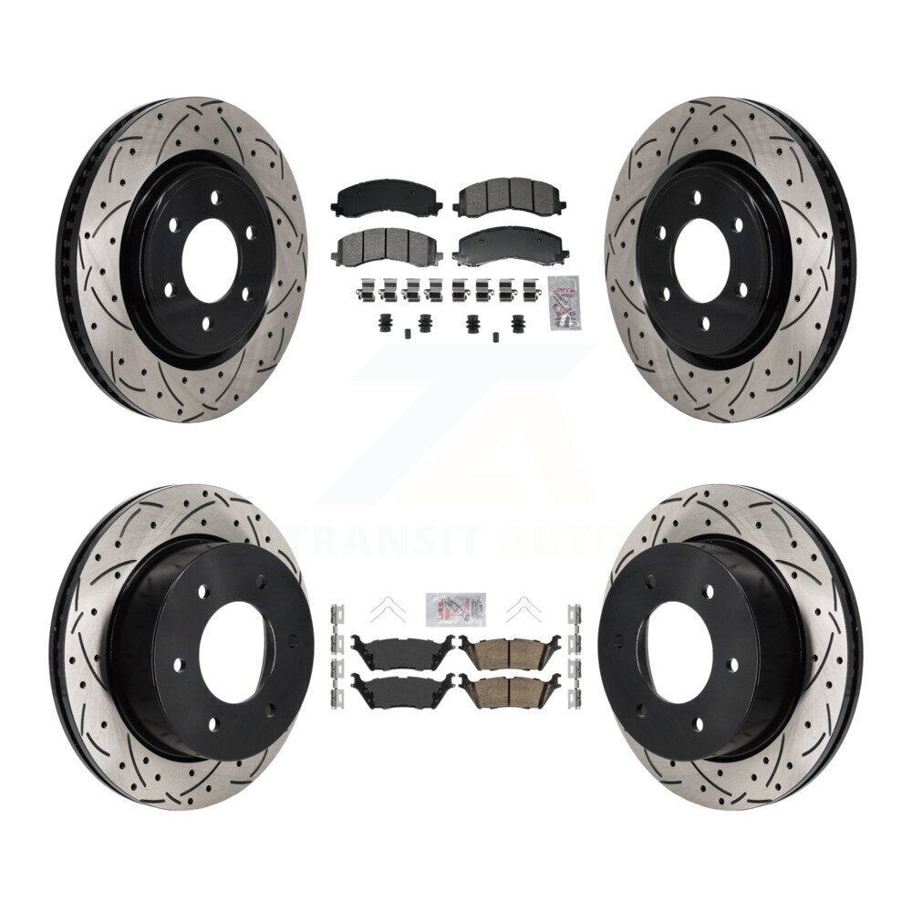 Transit Auto KDA-103144 Disc Brake Kit for 2022-2023 Ford Bronco - Front and Rear product image