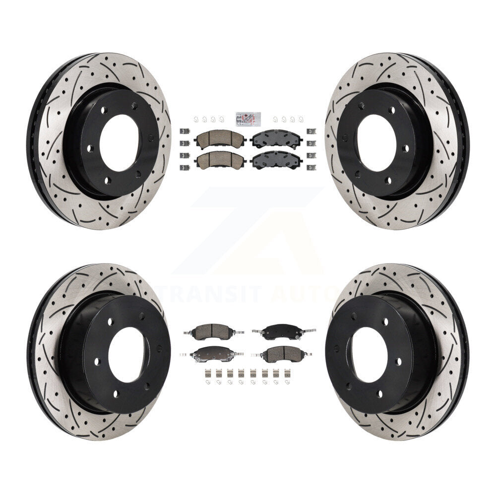 Transit Auto KDA-103145 Disc Brake Kit for 2021-2023 Ford Bronco - Front and Rear product image