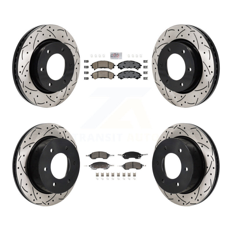 Transit Auto KDA-103145 Disc Brake Kit for 2021-2023 Ford Bronco - Front and Rear product image