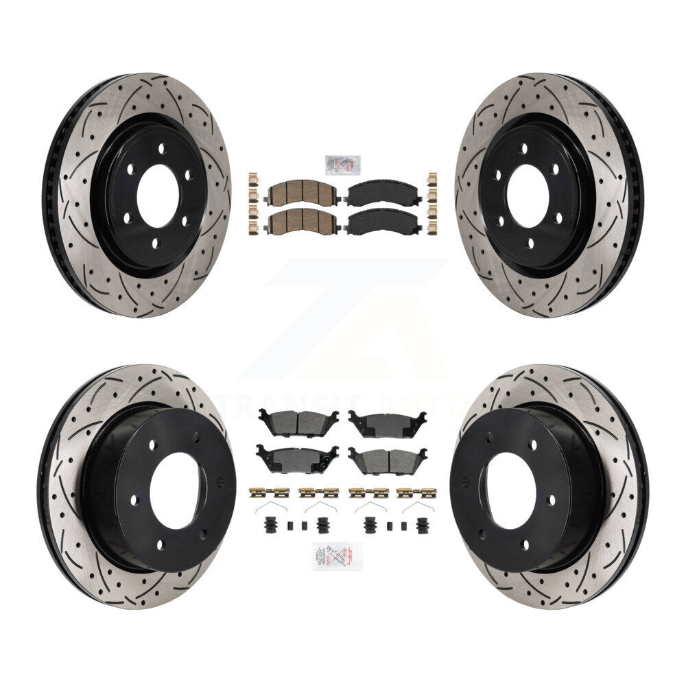 Transit Auto KDA-103146 Disc Brake Kit for 2022-2023 Ford Bronco - Front and Rear product image