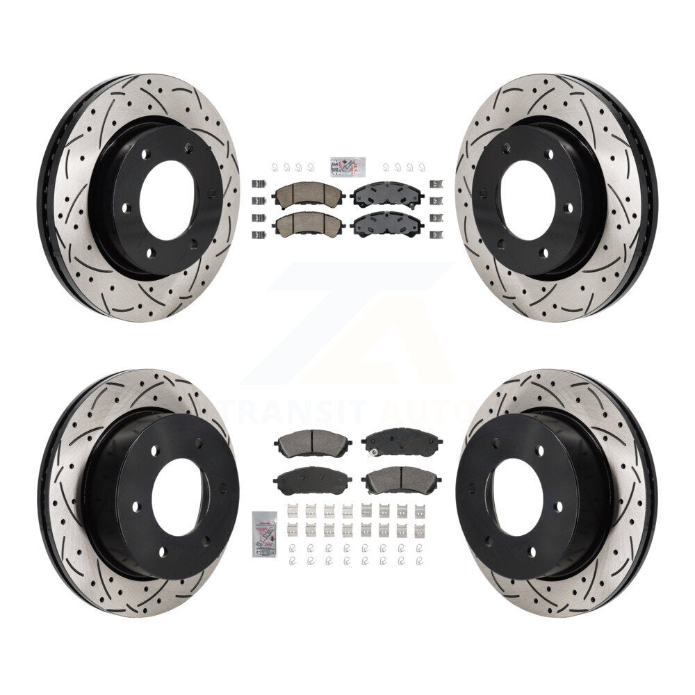 Transit Auto KDA-103149 Disc Brake Kit for 2019-2023 Ford Ranger - Front and Rear product image