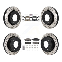 Transit Auto KDA-103149 Disc Brake Kit for 2019-2023 Ford Ranger - Front and Rear product image