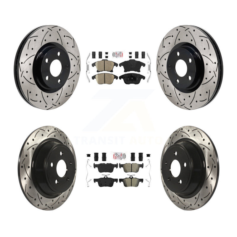Transit Auto KDA-103151 Disc Brake Kit for 2017-2020 Lincoln MKZ - Front and Rear product image