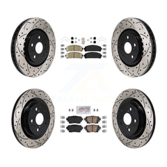 Transit Auto KDA-103155 Disc Brake Kit for 2021-2023 Lexus NX450h+, Toyota RAV4 Prime, Toyota Sienna - Front and Rear product image