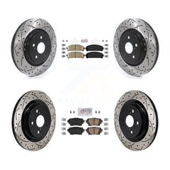 Transit Auto KDA-103156 Disc Brake Kit for 2022-2023 Lexus NX350, Lexus NX350h - Front and Rear product image