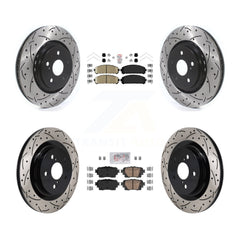 Transit Auto KDA-103157 Disc Brake Kit for 2022-2023 Lexus NX350, Lexus NX350h - Front and Rear product image