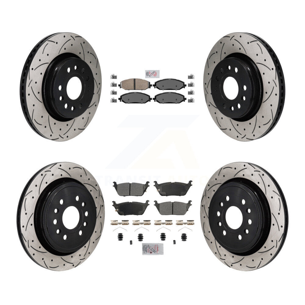 Transit Auto KDA-103159 Disc Brake Kit for 2021-2024 Jeep Grand Wagoneer L, Jeep Wagoneer L, Jeep Grand Wagoneer & more - Front and Rear product image