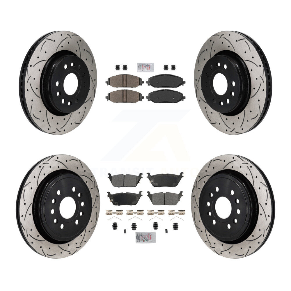 Transit Auto KDA-103161 Disc Brake Kit for 2021-2024 Jeep Grand Wagoneer L, Jeep Wagoneer L, Jeep Grand Wagoneer & more - Front and Rear product image