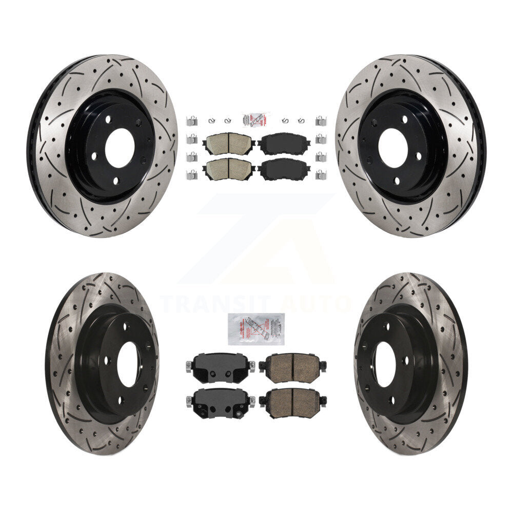 Transit Auto KDA-103162 Disc Brake Kit for 2021 Mazda 6 - Front and Rear product image