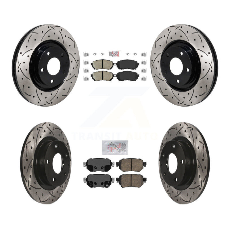 Transit Auto KDA-103162 Disc Brake Kit for 2021 Mazda 6 - Front and Rear product image