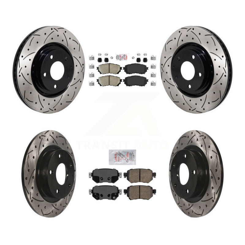 Transit Auto KDA-103163 Disc Brake Kit for 2021 Mazda 6 - Front and Rear product image