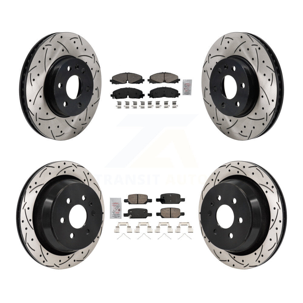 Transit Auto KDA-103164 Disc Brake Kit for 2021-2022 Chevrolet Colorado, GMC Canyon - Front and Rear product image