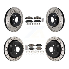 Transit Auto KDA-103164 Disc Brake Kit for 2021-2022 Chevrolet Colorado, GMC Canyon - Front and Rear product image