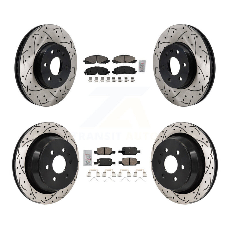 Transit Auto KDA-103164 Disc Brake Kit for 2021-2022 Chevrolet Colorado, GMC Canyon - Front and Rear product image