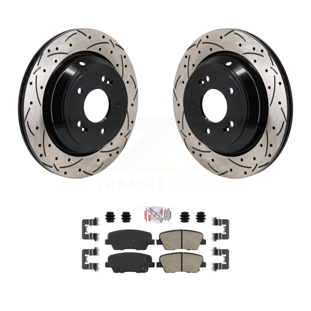 Transit Auto KDA-103169 Disc Brake Kit for 2011-2017 Kia K900, Hyundai Equus - Rear product image