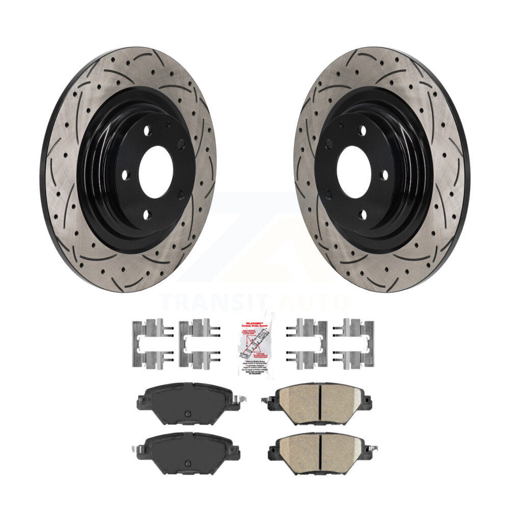 Transit Auto KDA-103171 Disc Brake Kit for 2016-2023 Mazda CX-9 - Rear product image