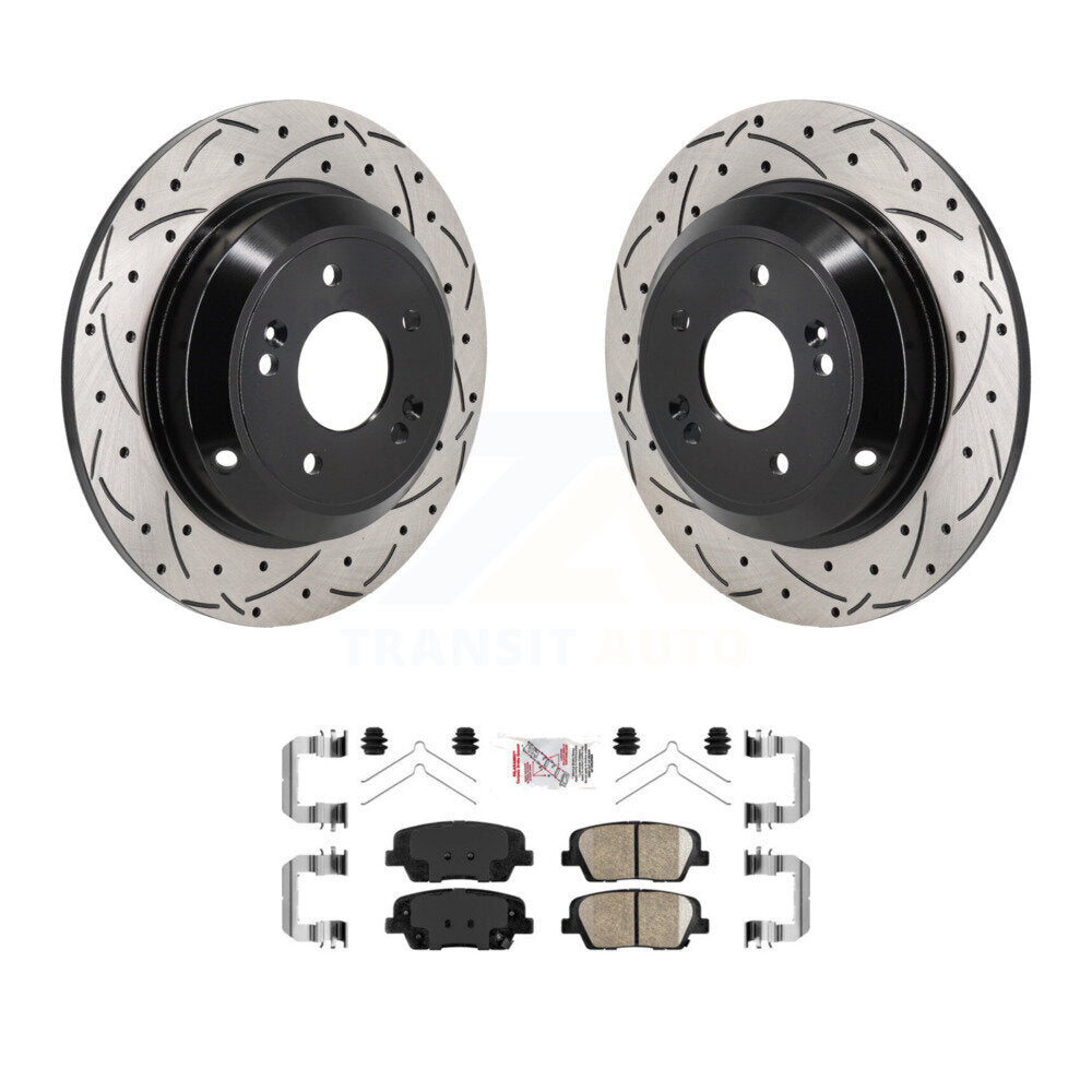 Transit Auto KDA-103174 Disc Brake Kit for 2018-2023 Genesis G70, Kia Stinger - Rear product image