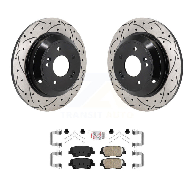 Transit Auto KDA-103174 Disc Brake Kit for 2018-2023 Genesis G70, Kia Stinger - Rear product image