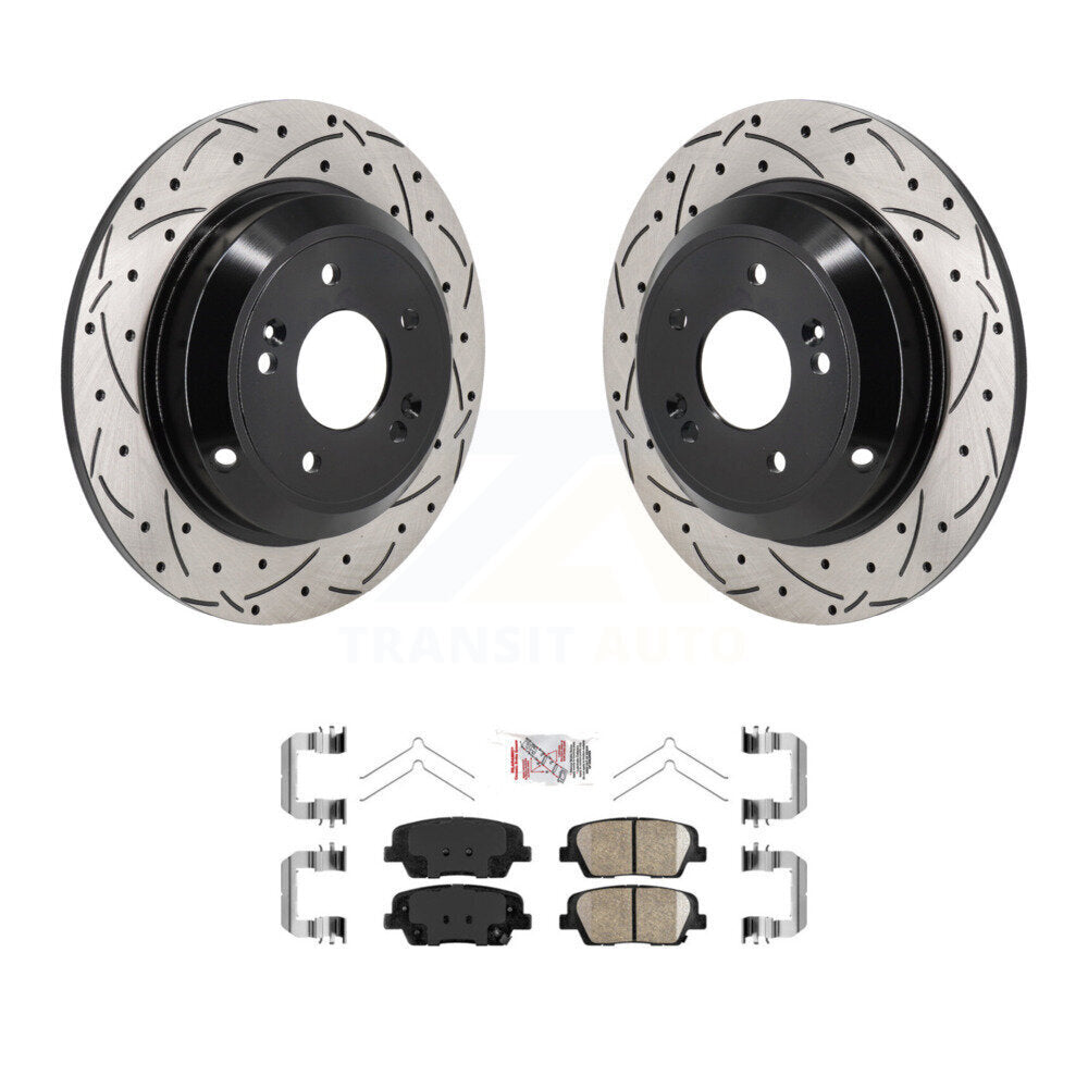 Transit Auto KDA-103175 Disc Brake Kit for 2018-2023 Genesis G70, Kia Stinger - Rear product image