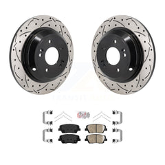 Transit Auto KDA-103175 Disc Brake Kit for 2018-2023 Genesis G70, Kia Stinger - Rear product image