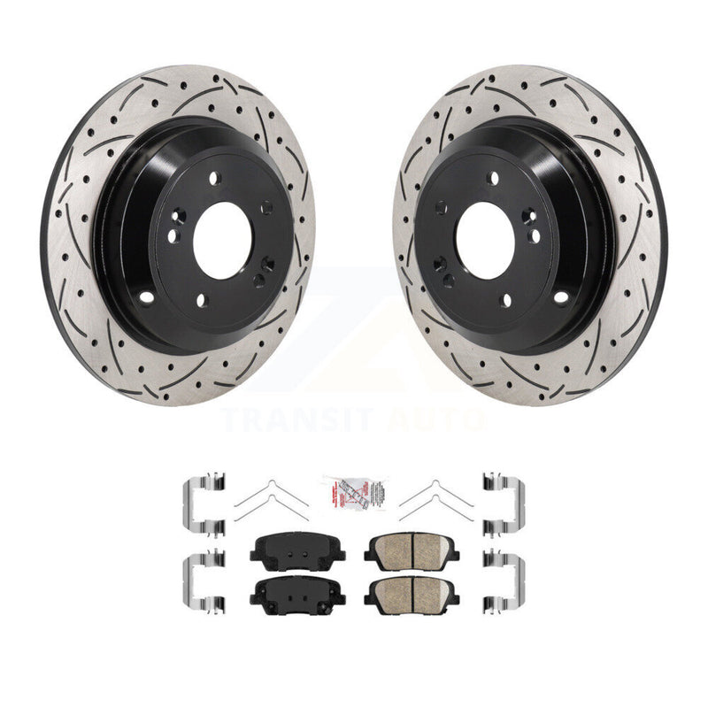 Transit Auto KDA-103175 Disc Brake Kit for 2018-2023 Genesis G70, Kia Stinger - Rear product image