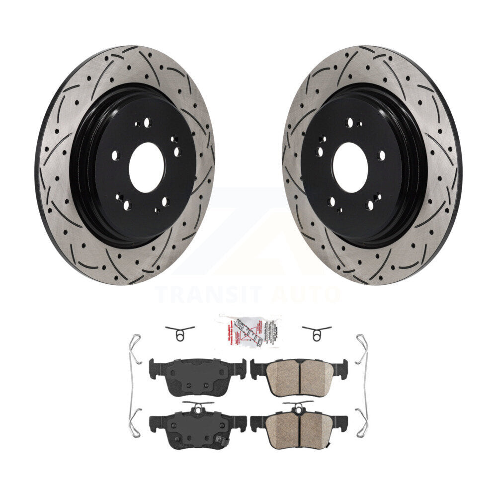 Transit Auto KDA-103176 Disc Brake Kit for 2019-2021 Acura RDX - Rear product image