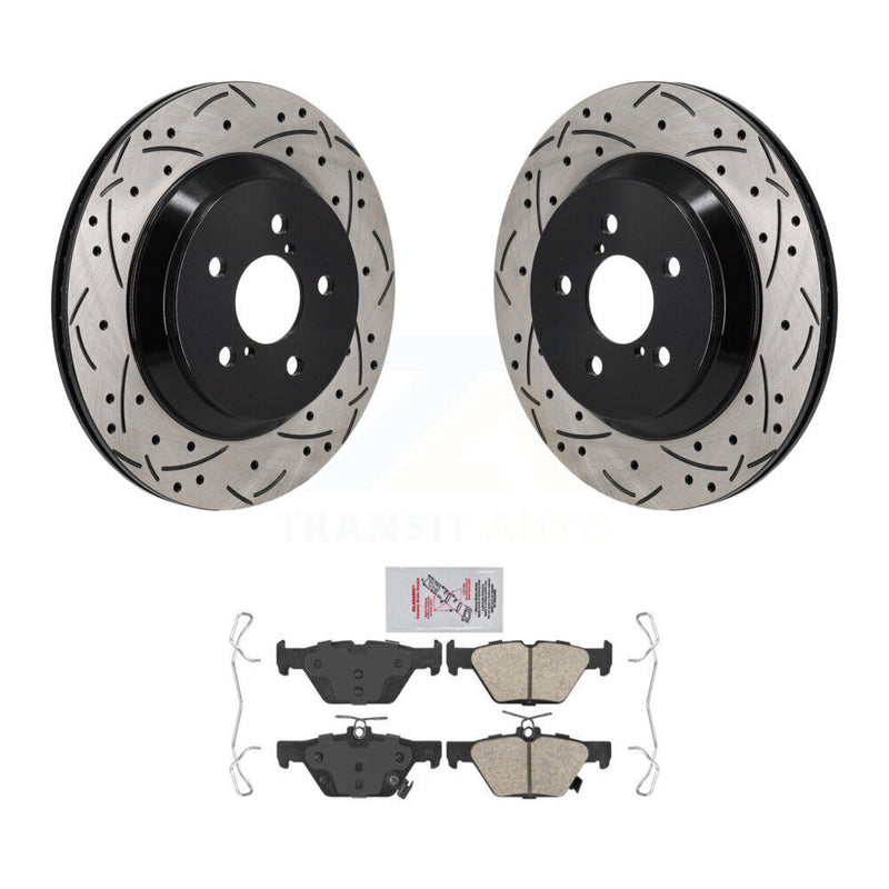 Transit Auto KDA-103185 Disc Brake Kit for 2021-2023 Subaru Crosstrek - Rear product image