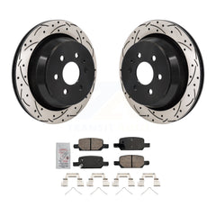 Transit Auto KDA-103189 Disc Brake Kit for 2021-2022 Chevrolet Colorado, GMC Canyon - Rear product image