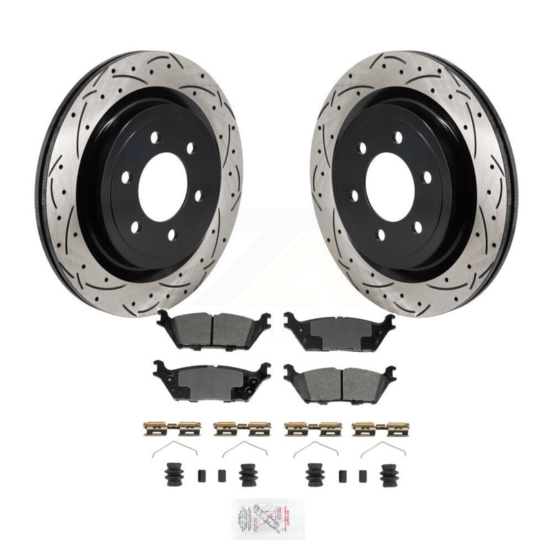 Transit Auto KDA-103194 Disc Brake Kit for 2021-2025 Ford F-150 Lightning, Ford F-150 - Rear product image