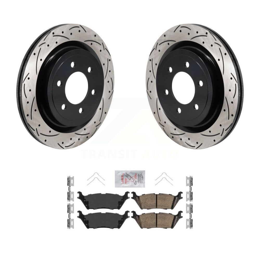 Transit Auto KDA-103195 Disc Brake Kit for 2021-2025 Ford F-150 Lightning, Ford F-150 - Rear product image
