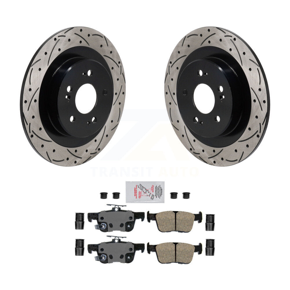 Transit Auto KDA-103200 Disc Brake Kit for 2021-2023 Acura TLX - Rear product image