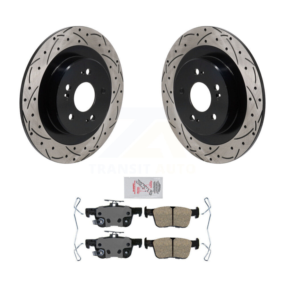 Transit Auto KDA-103201 Disc Brake Kit for 2021-2023 Acura TLX - Rear product image