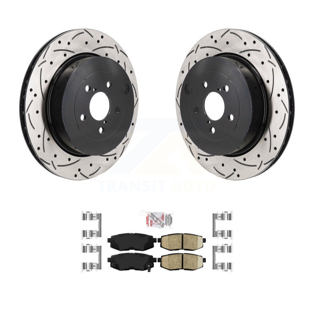 Transit Auto KDA-103207 Disc Brake Kit for 2017-2019 Toyota 86, Subaru BRZ - Rear product image