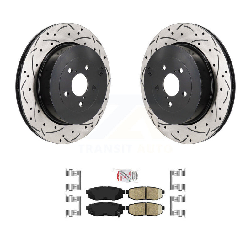 Transit Auto KDA-103207 Disc Brake Kit for 2017-2019 Toyota 86, Subaru BRZ - Rear product image