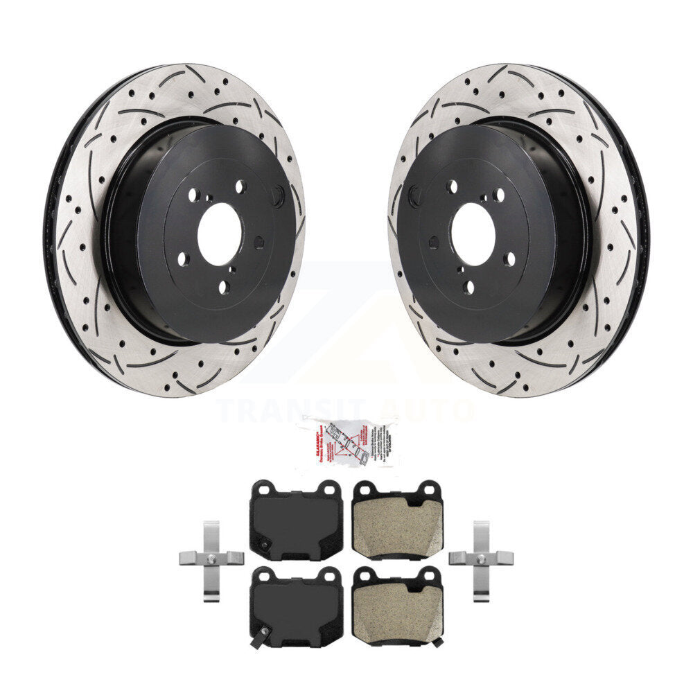 Transit Auto KDA-103208 Disc Brake Kit for 2017-2020 Toyota 86, Subaru BRZ - Rear product image