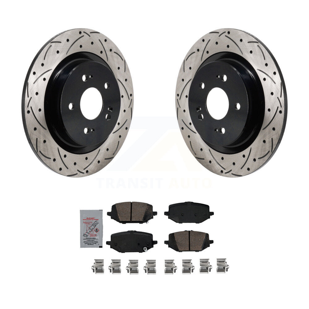 Transit Auto KDA-103209 Disc Brake Kit for 2022-2024 Acura MDX - Rear product image
