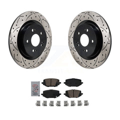 Transit Auto KDA-103209 Disc Brake Kit for 2022-2024 Acura MDX - Rear product image