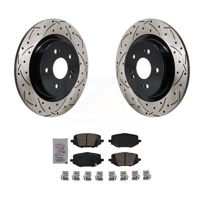 Transit Auto KDA-103209 Disc Brake Kit for 2022-2024 Acura MDX - Rear product image