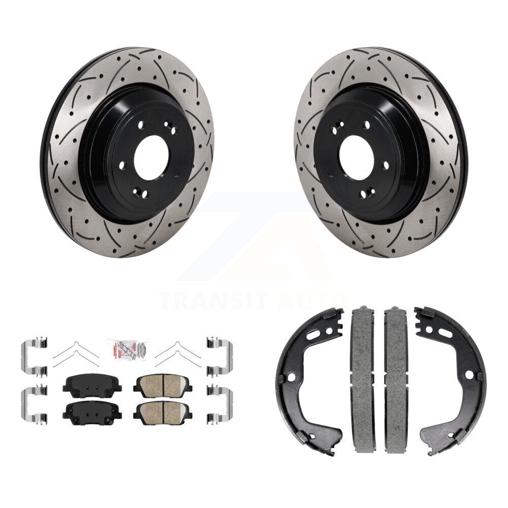 Transit Auto KDA-103210 Disc Brake Kit for 2018-2020 Genesis G80 - Rear product image