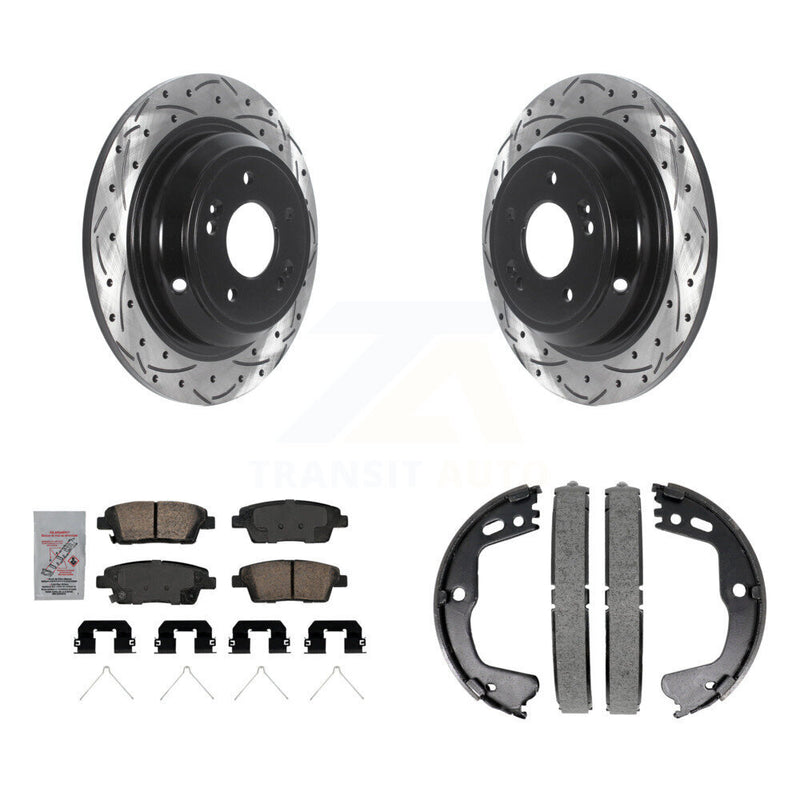 Transit Auto KDA-103212 Disc Brake Kit for 2018-2020 Genesis G80 - Rear product image